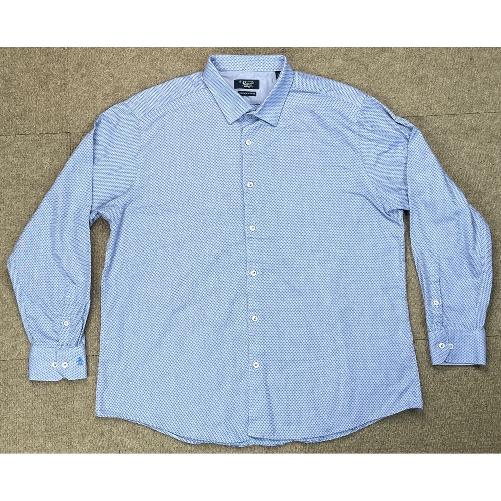 Original Penguin Heritage‎ Slim Fit Men's Long Sleeve Shirt Size 17 1/2 34/35